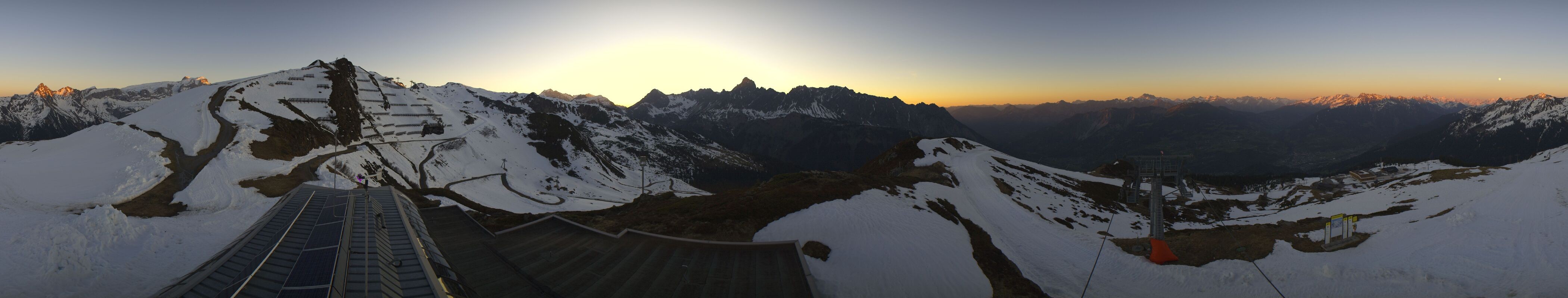 Archiv Foto Webcam Hüttenkopf, Vorarlberg
