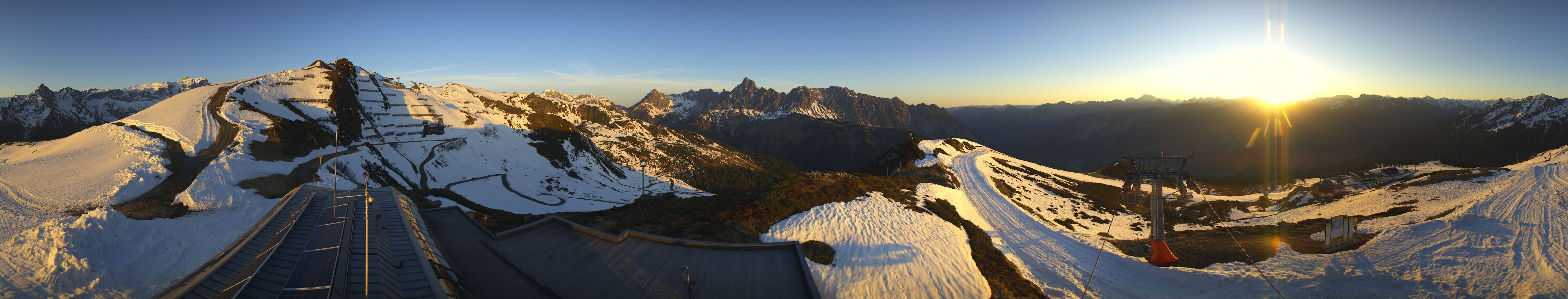Archiv Foto Webcam Hüttenkopf, Vorarlberg