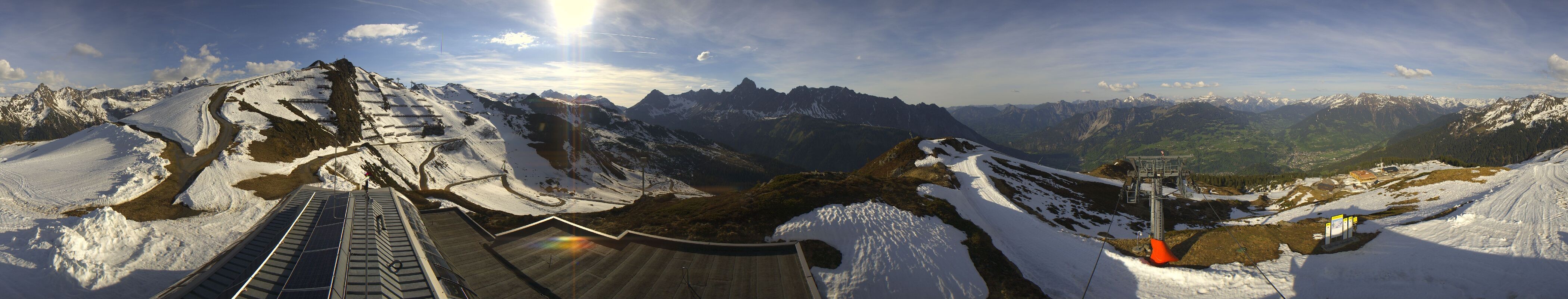 Archiv Foto Webcam Hüttenkopf, Vorarlberg