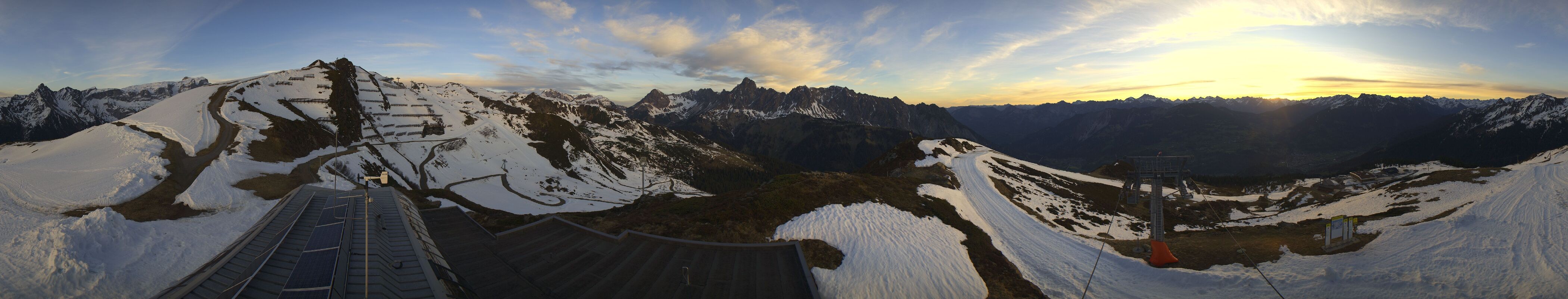 Archiv Foto Webcam Hüttenkopf, Vorarlberg