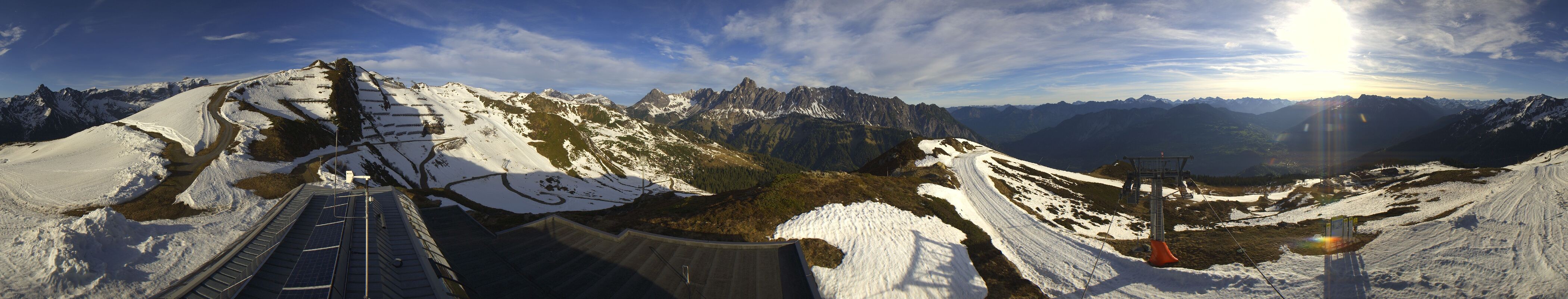 Archiv Foto Webcam Hüttenkopf, Vorarlberg