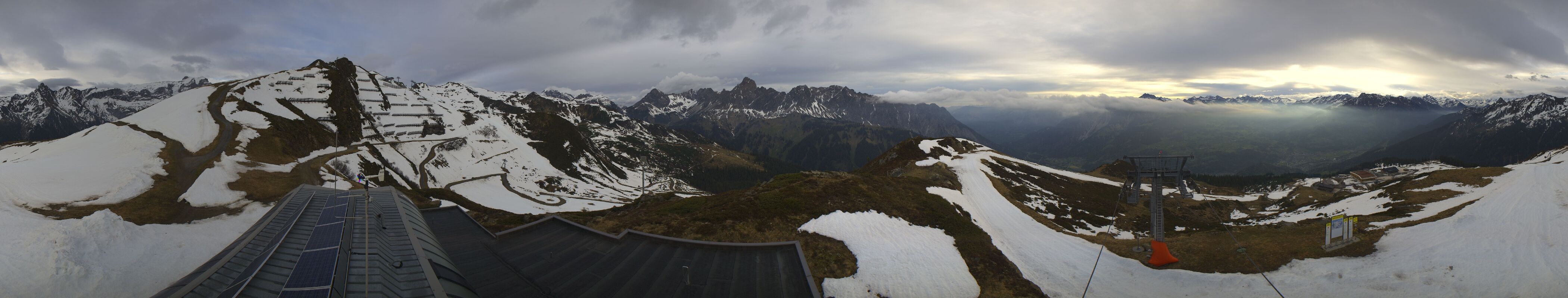Archived image Webcam Mountain "Hüttenkopf", Vorarlberg