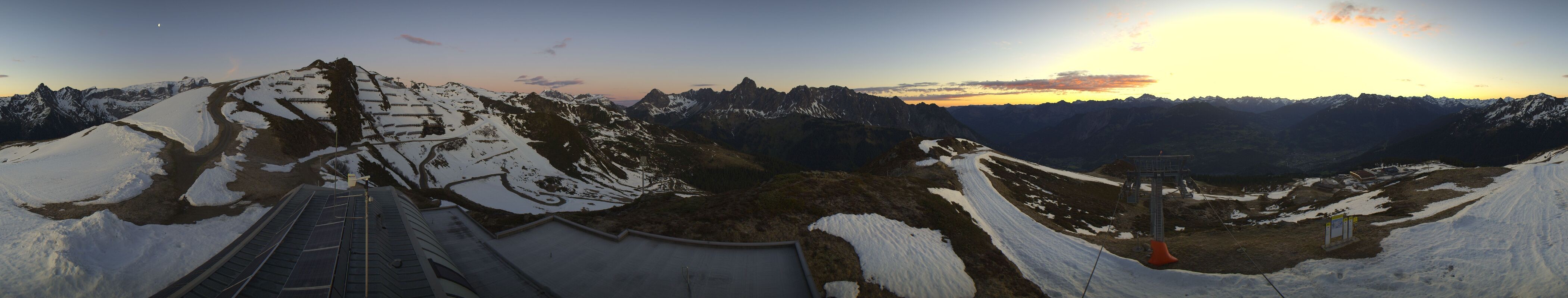 Archiv Foto Webcam Hüttenkopf, Vorarlberg