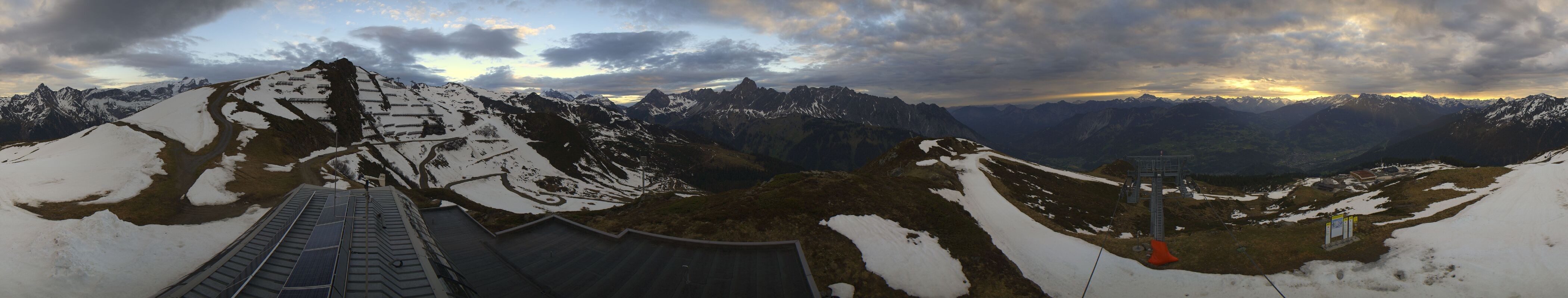 Archiv Foto Webcam Hüttenkopf, Vorarlberg