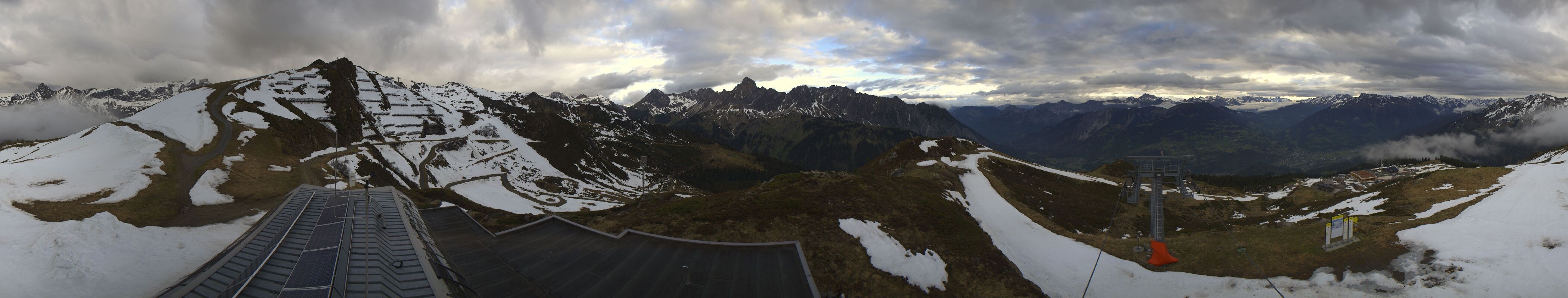 Archiv Foto Webcam Hüttenkopf, Vorarlberg