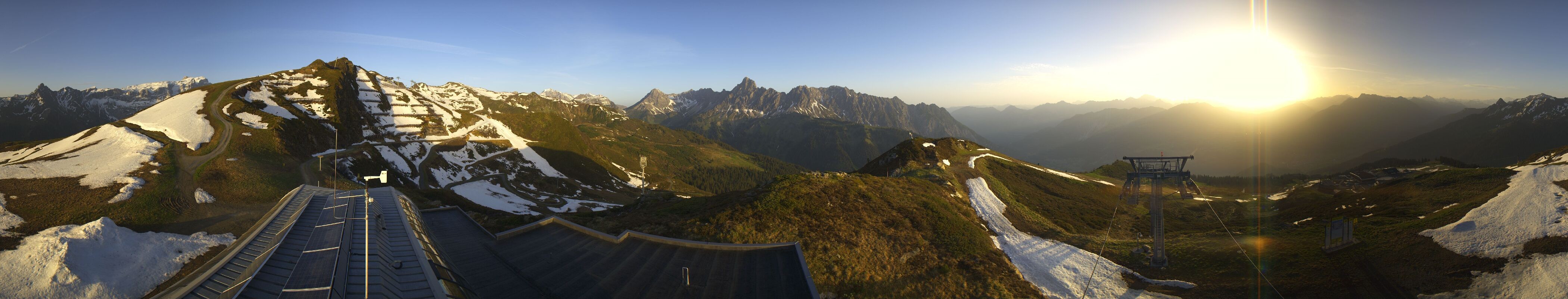 Archiv Foto Webcam Hüttenkopf, Vorarlberg