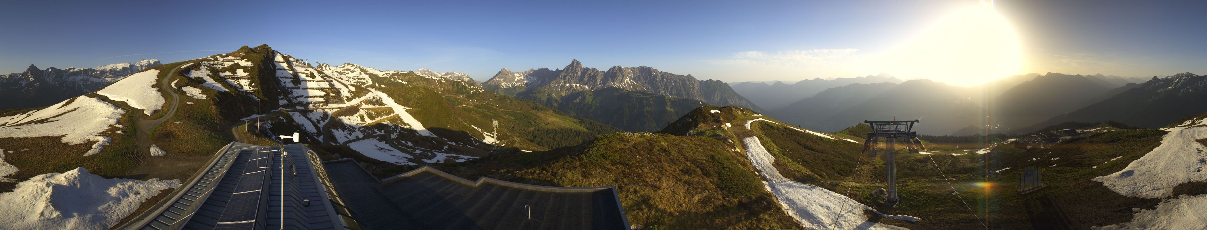 Archiv Foto Webcam Hüttenkopf, Vorarlberg