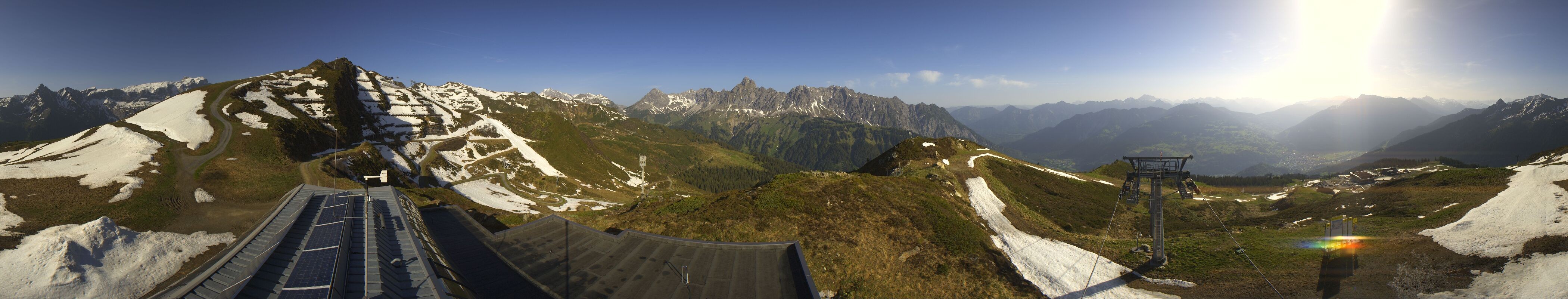 Archiv Foto Webcam Hüttenkopf, Vorarlberg