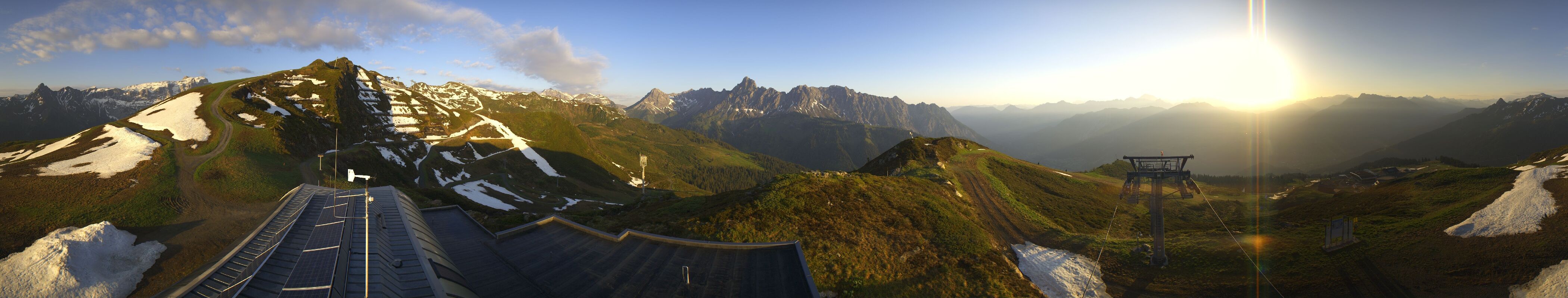 Archiv Foto Webcam Hüttenkopf, Vorarlberg