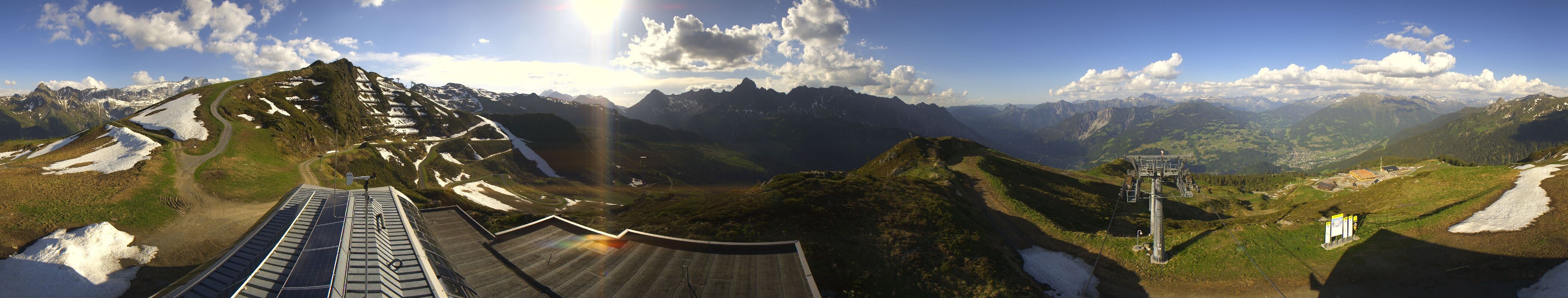 Archiv Foto Webcam Hüttenkopf, Vorarlberg