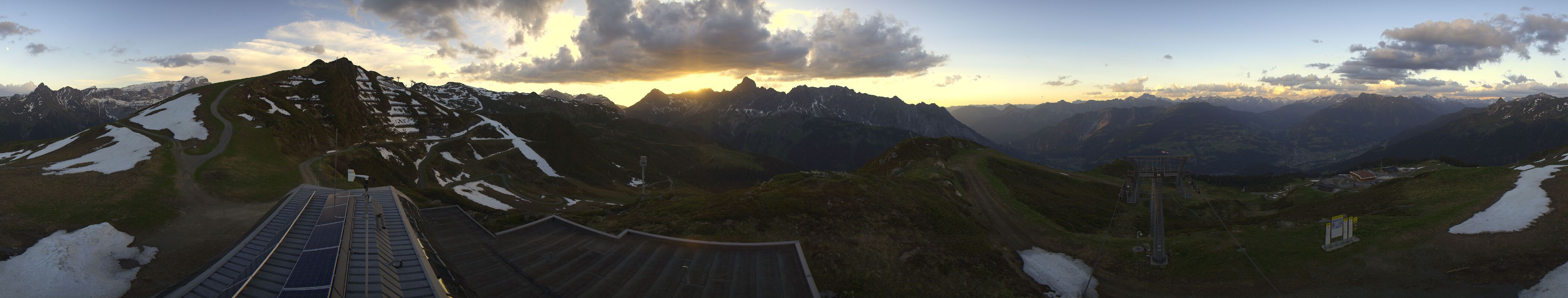 Archiv Foto Webcam Hüttenkopf, Vorarlberg