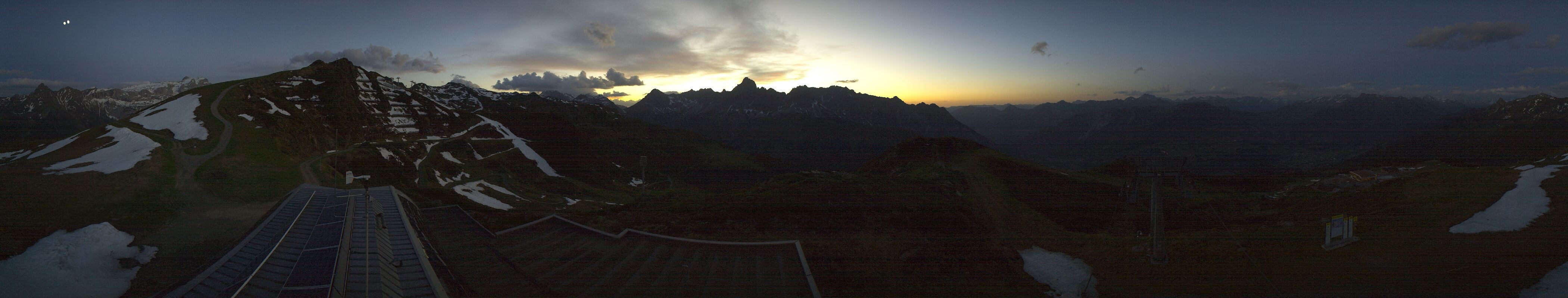 Archiv Foto Webcam Hüttenkopf, Vorarlberg