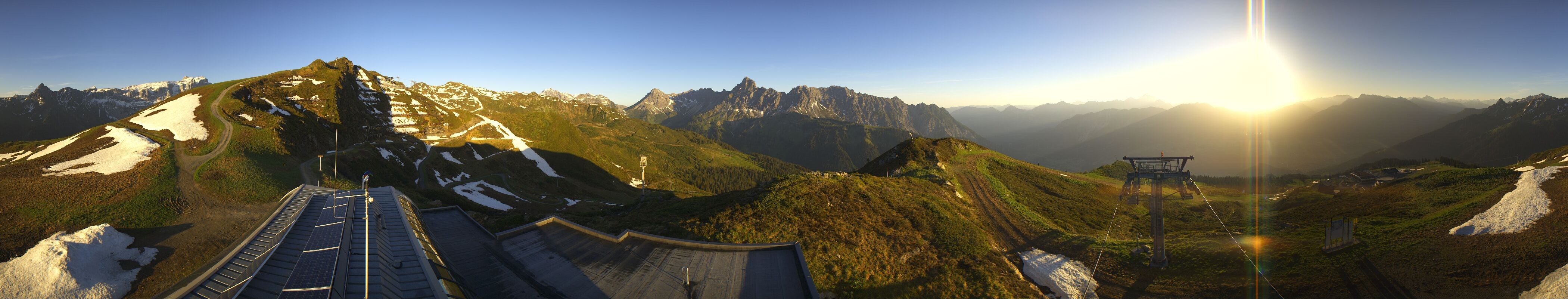Archiv Foto Webcam Hüttenkopf, Vorarlberg