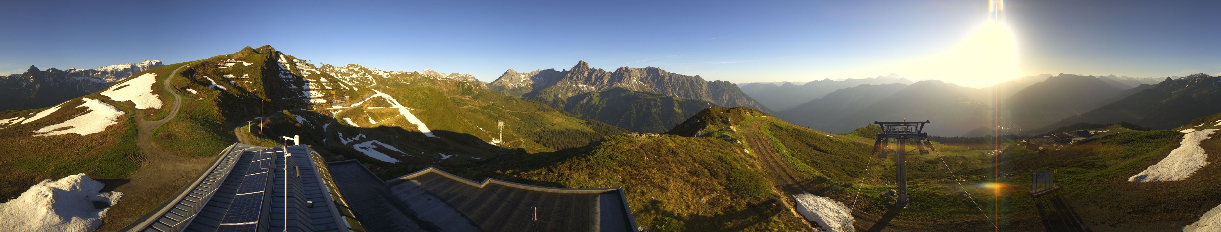 Archiv Foto Webcam Hüttenkopf, Vorarlberg