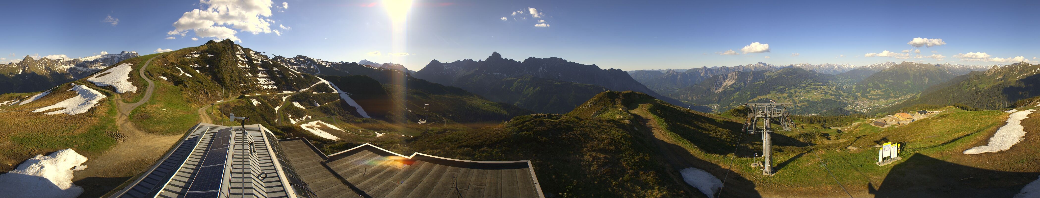 Archiv Foto Webcam Hüttenkopf, Vorarlberg