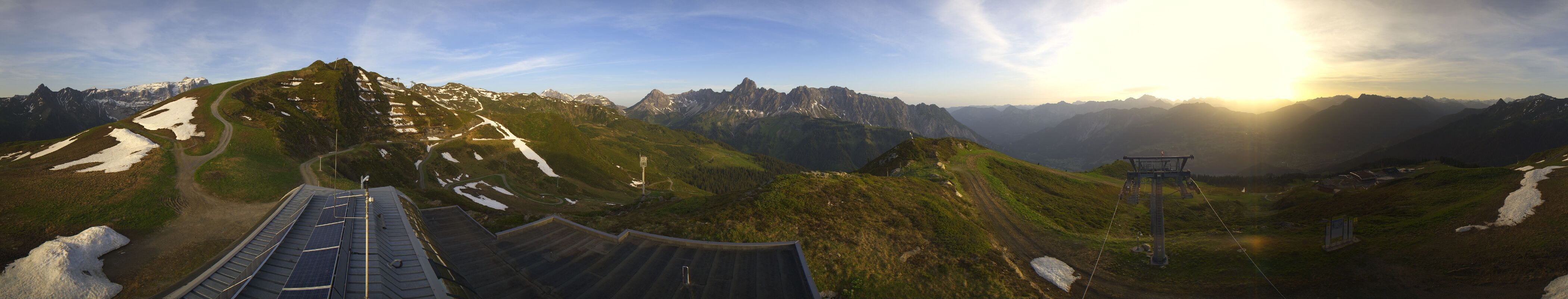 Archiv Foto Webcam Hüttenkopf, Vorarlberg