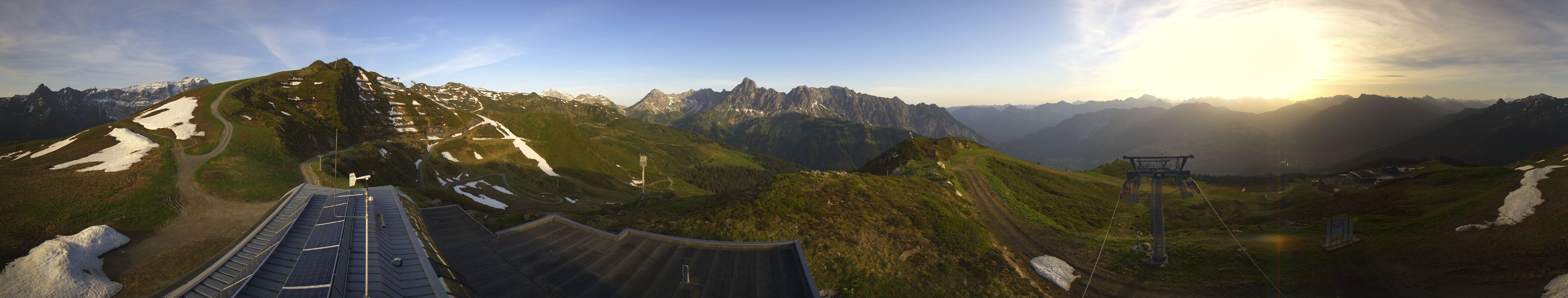 Archiv Foto Webcam Hüttenkopf, Vorarlberg