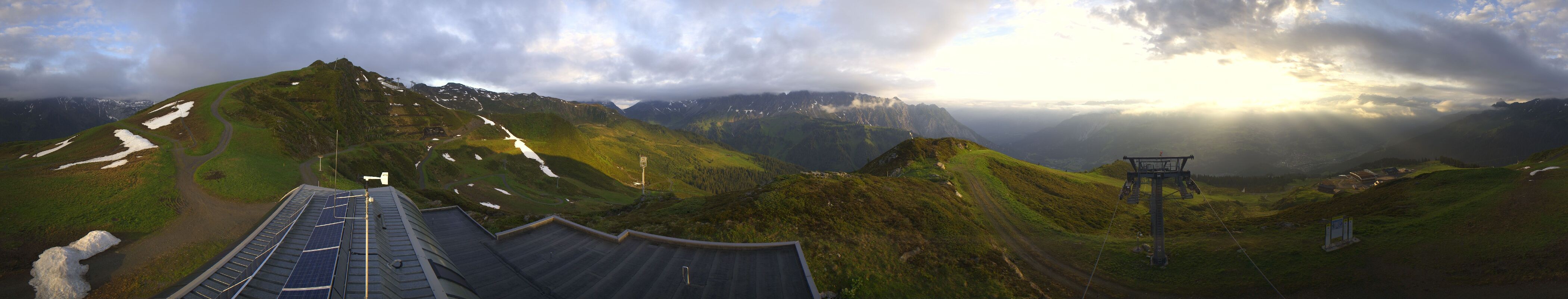 Archiv Foto Webcam Hüttenkopf, Vorarlberg
