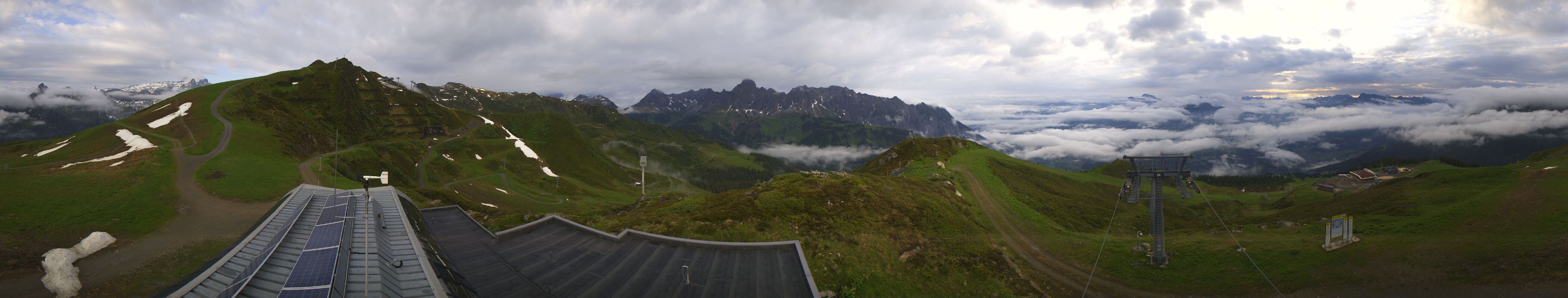 Archiv Foto Webcam Hüttenkopf, Vorarlberg