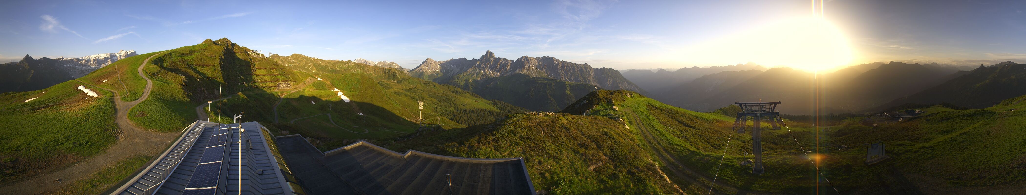 Archiv Foto Webcam Hüttenkopf, Vorarlberg