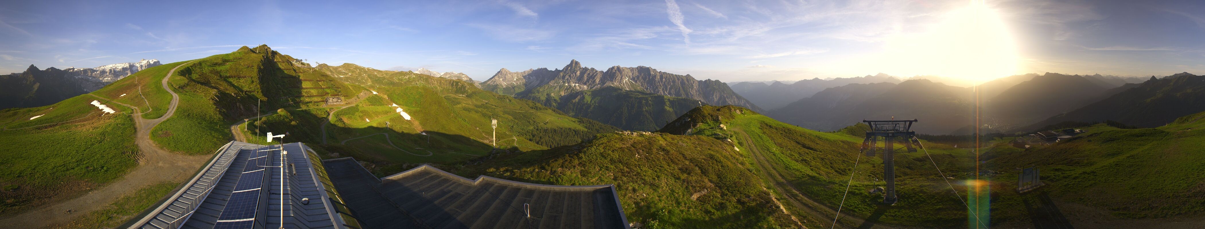 Archiv Foto Webcam Hüttenkopf, Vorarlberg