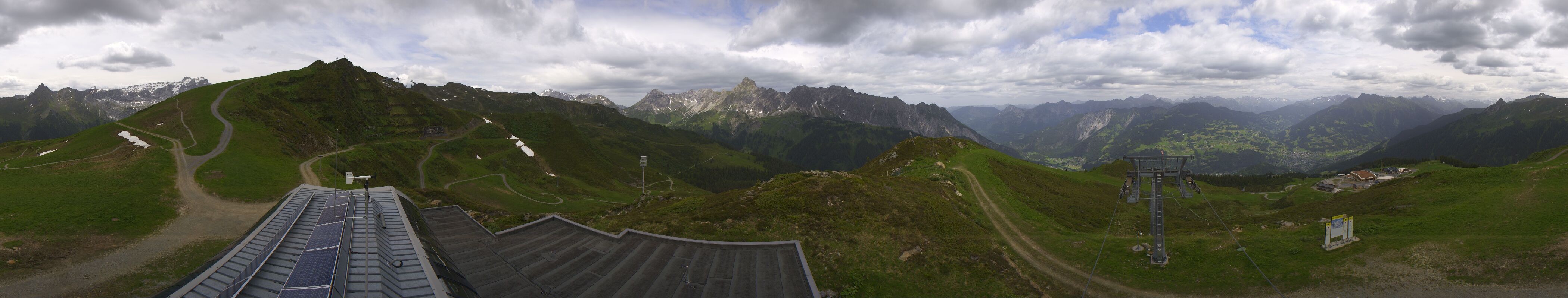Archived image Webcam Mountain "Hüttenkopf", Vorarlberg