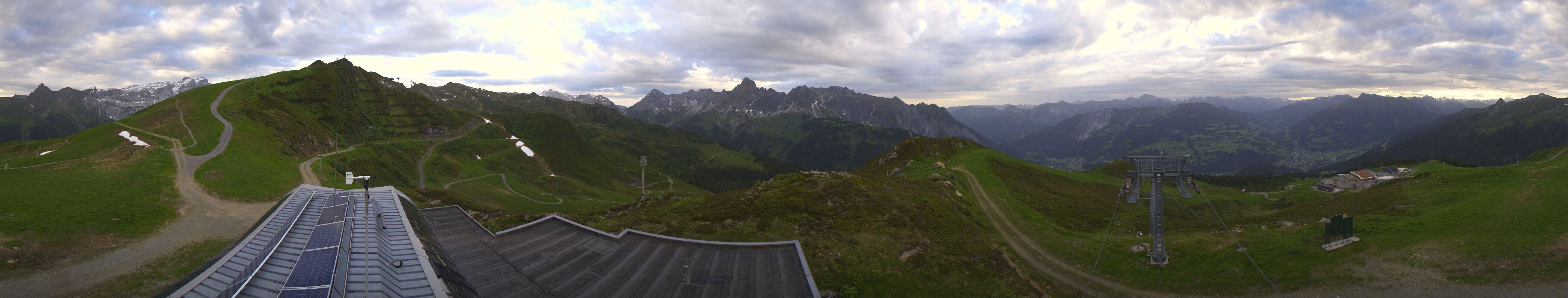 Archiv Foto Webcam Hüttenkopf, Vorarlberg