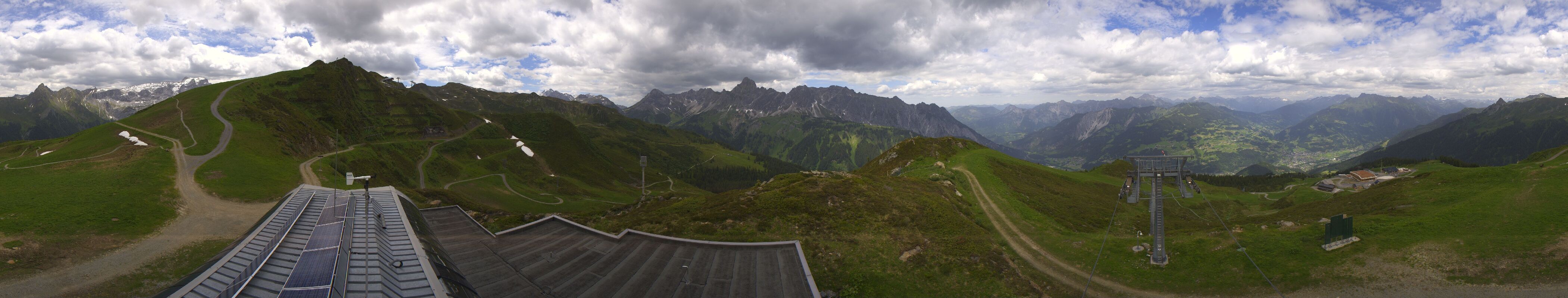Archived image Webcam Mountain "Hüttenkopf", Vorarlberg
