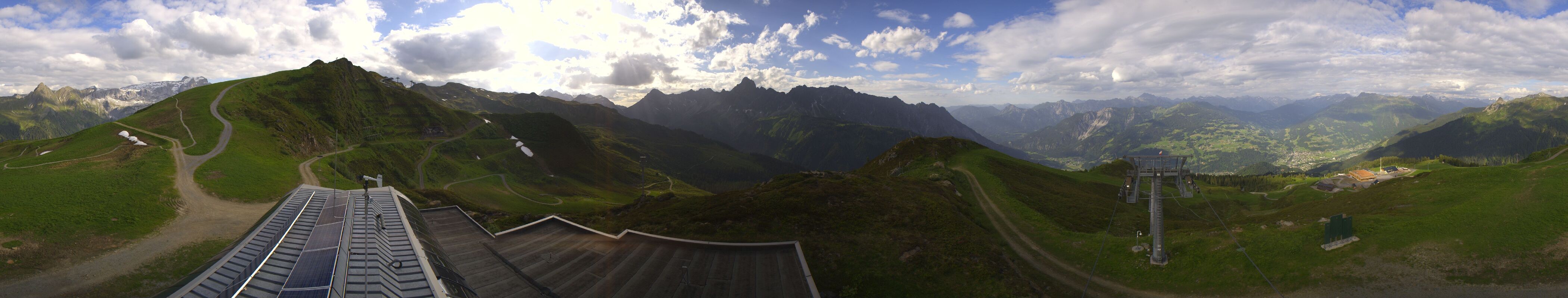 Archiv Foto Webcam Hüttenkopf, Vorarlberg