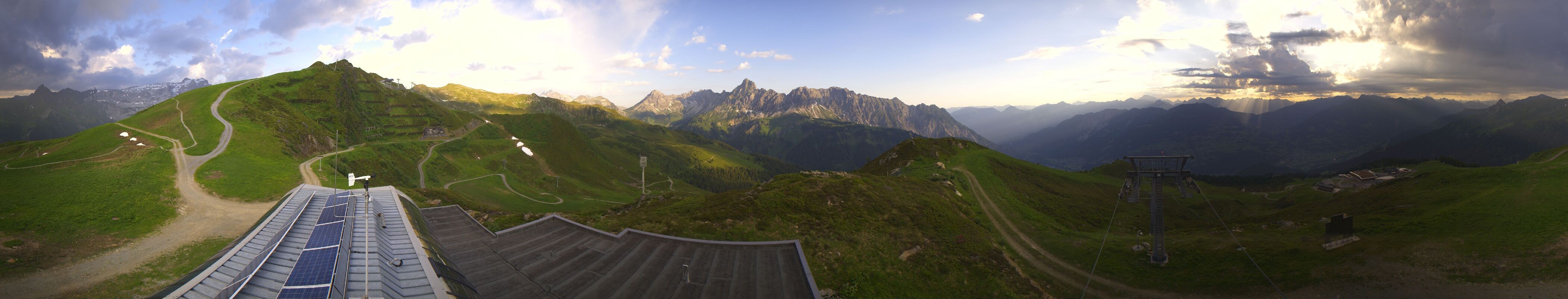 Archiv Foto Webcam Hüttenkopf, Vorarlberg
