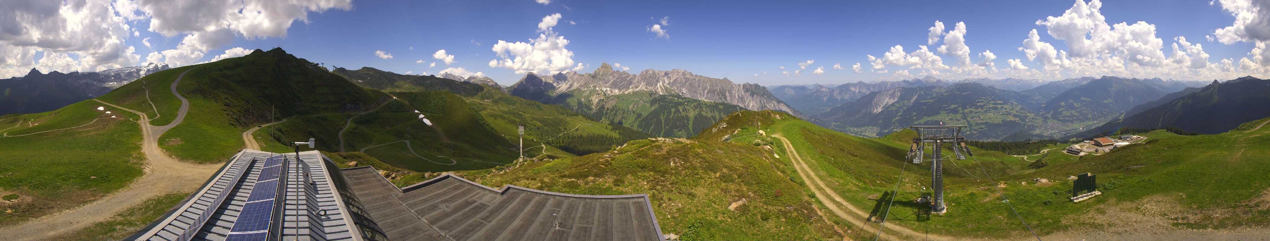 Archived image Webcam Mountain "Hüttenkopf", Vorarlberg