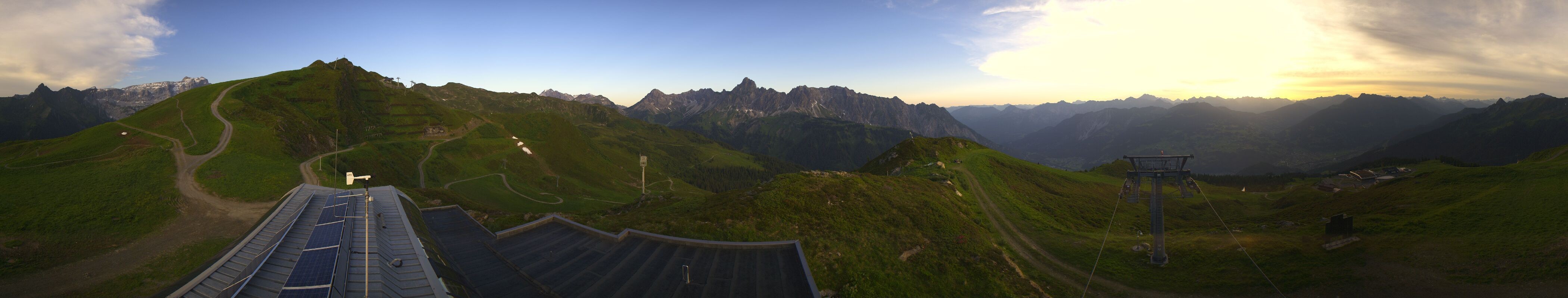 Archived image Webcam Mountain "Hüttenkopf", Vorarlberg