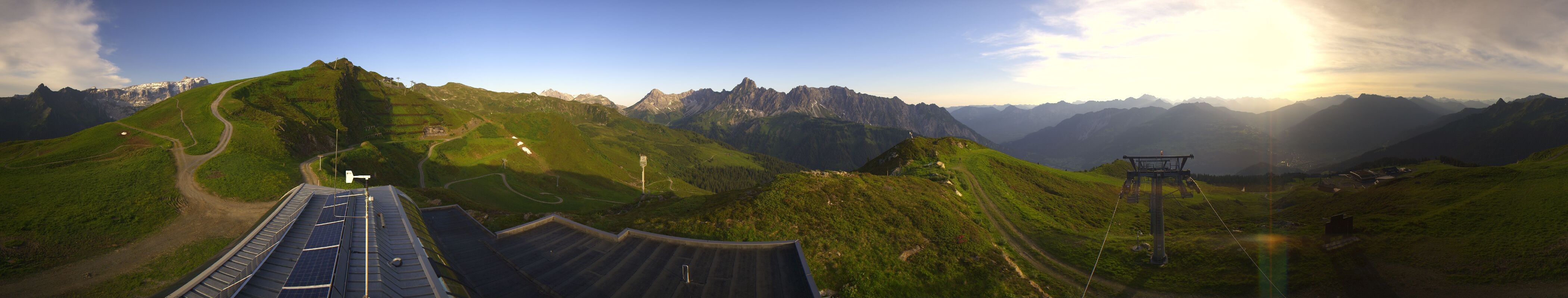 Archived image Webcam Mountain "Hüttenkopf", Vorarlberg