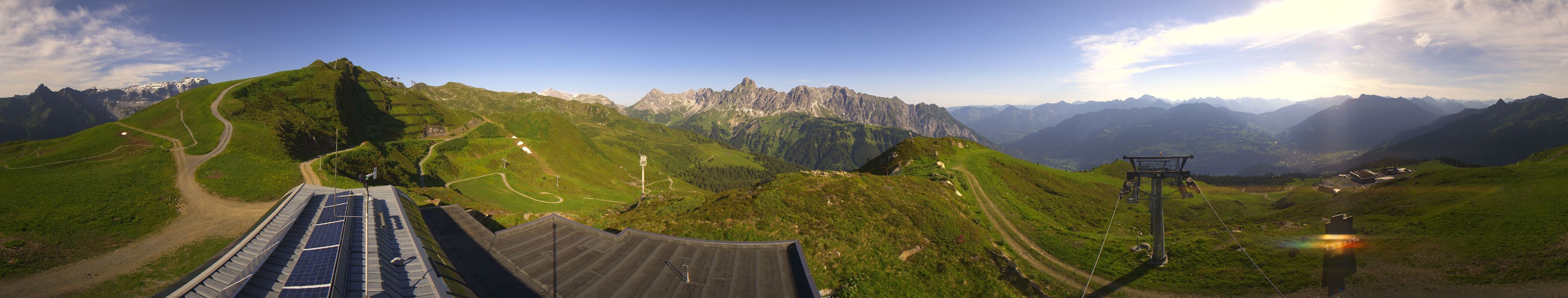 Archiv Foto Webcam Hüttenkopf, Vorarlberg