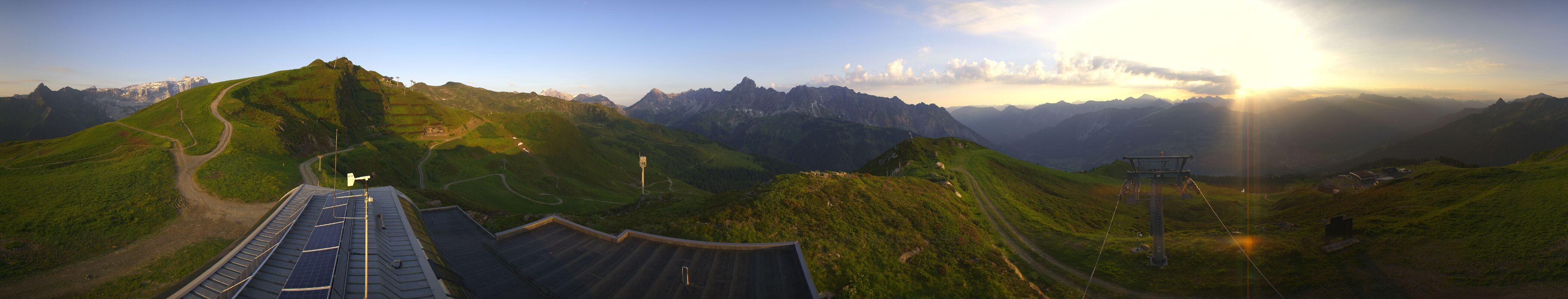 Archiv Foto Webcam Hüttenkopf, Vorarlberg