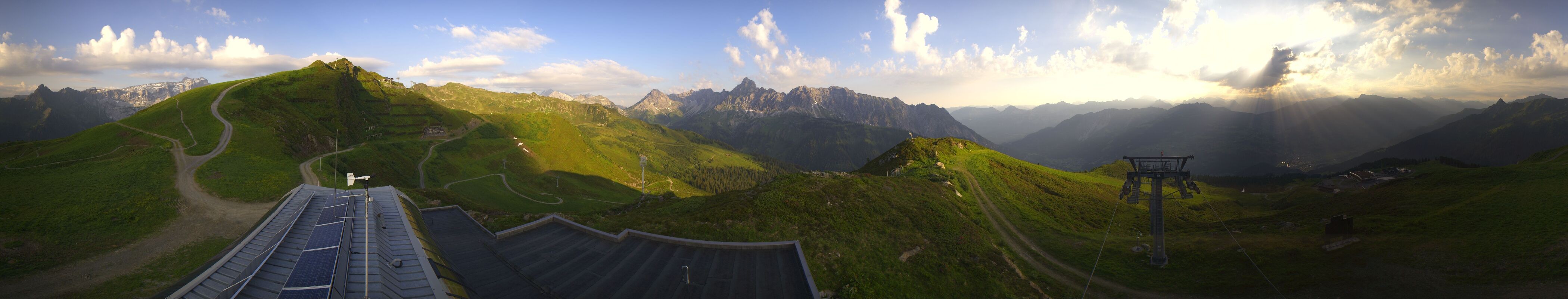 Archiv Foto Webcam Hüttenkopf, Vorarlberg