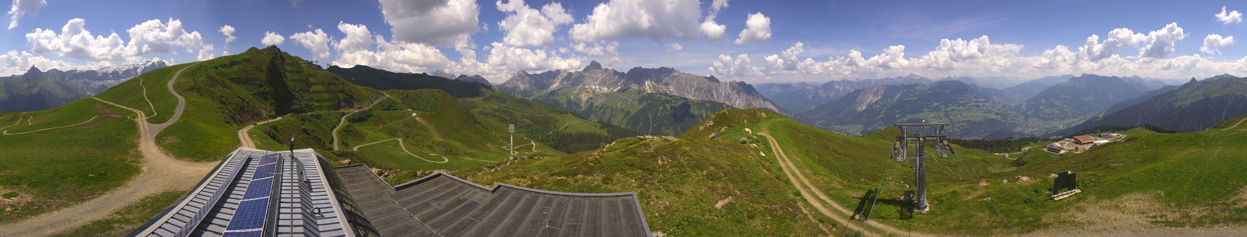 Archiv Foto Webcam Hüttenkopf, Vorarlberg