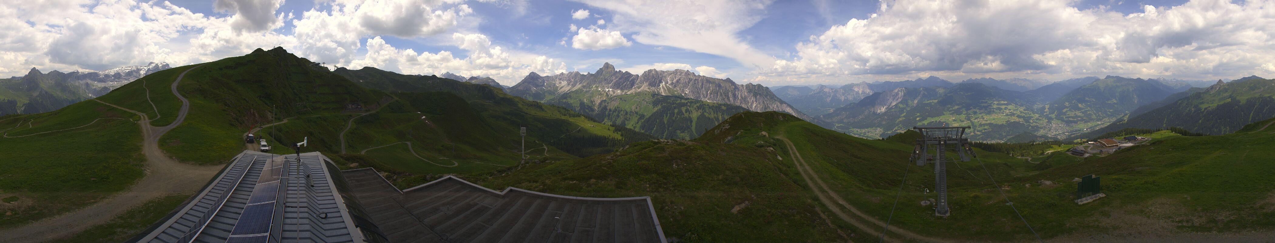 Archiv Foto Webcam Hüttenkopf, Vorarlberg