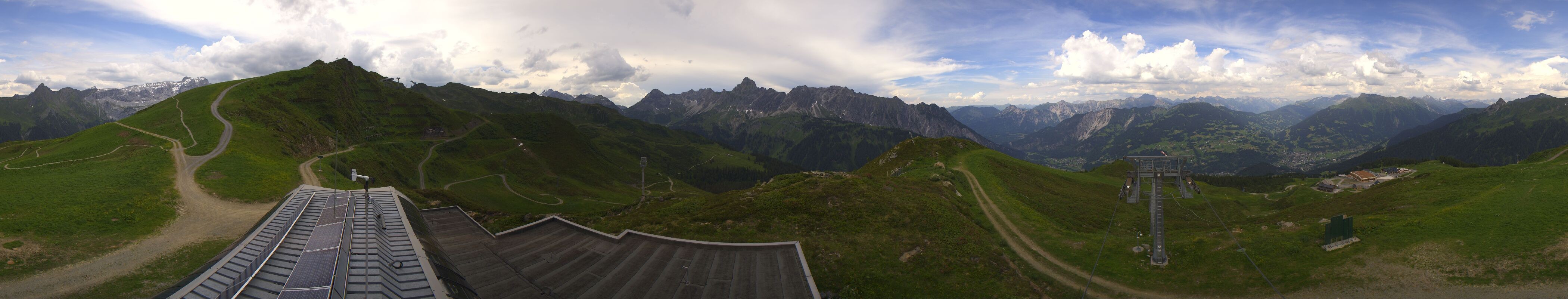 Archiv Foto Webcam Hüttenkopf, Vorarlberg