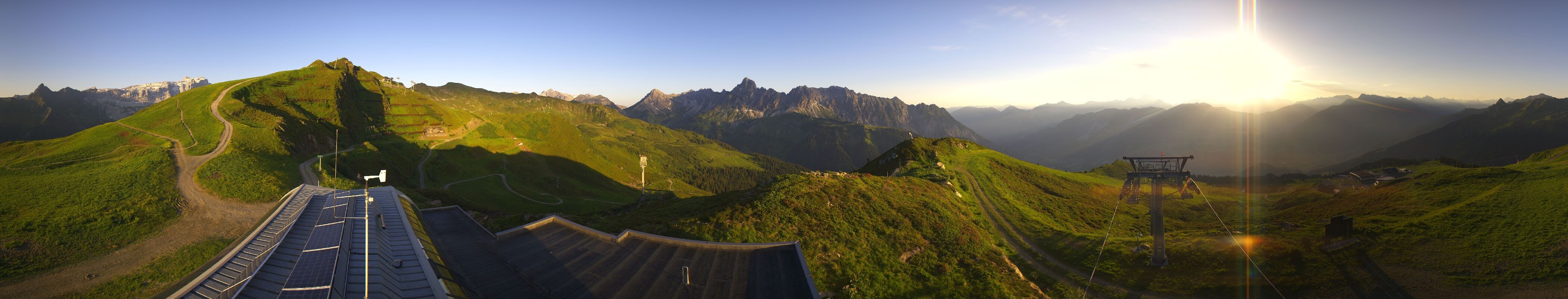 Archiv Foto Webcam Hüttenkopf, Vorarlberg