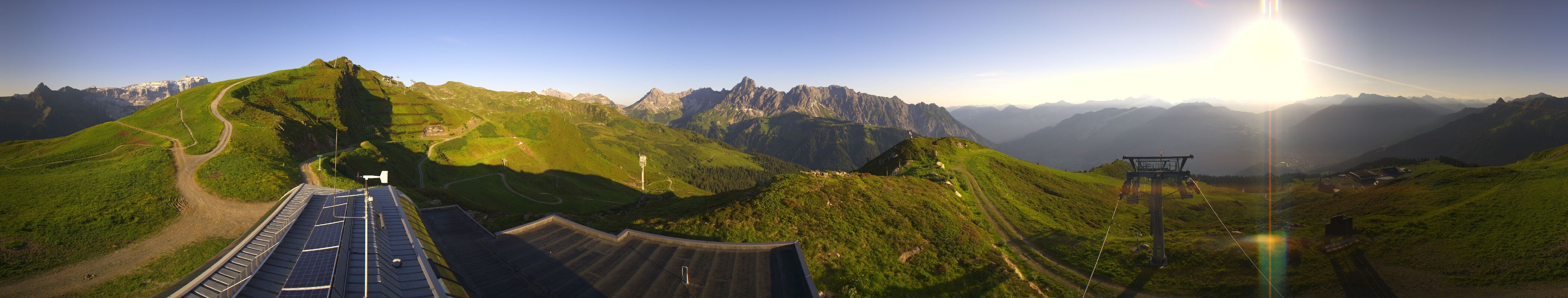 Archiv Foto Webcam Hüttenkopf, Vorarlberg