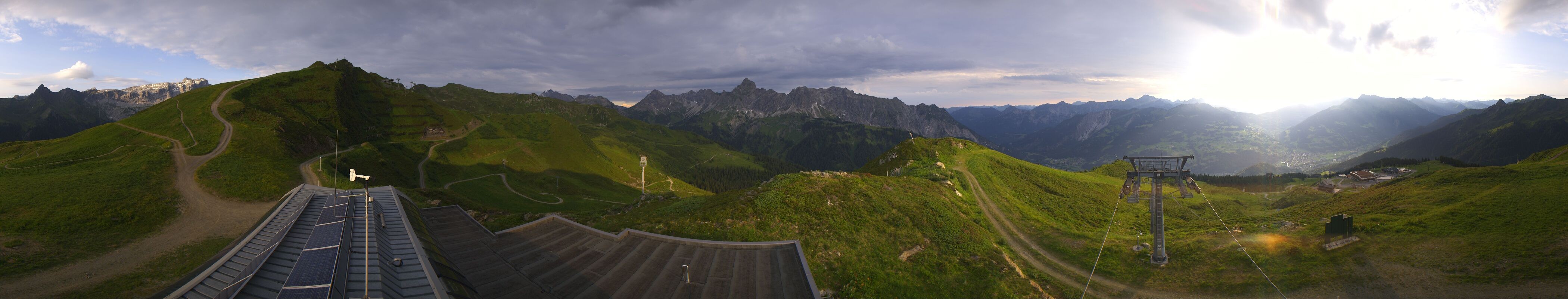 Archived image Webcam Mountain "Hüttenkopf", Vorarlberg