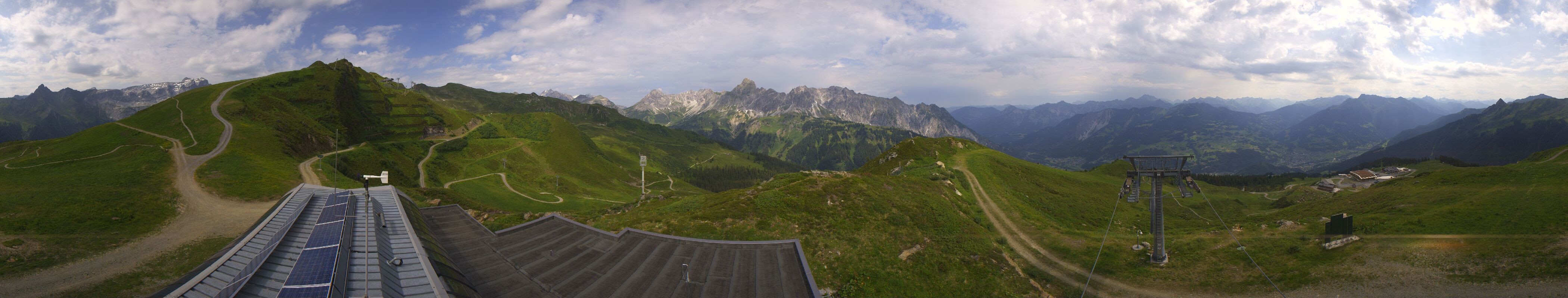 Archived image Webcam Mountain "Hüttenkopf", Vorarlberg