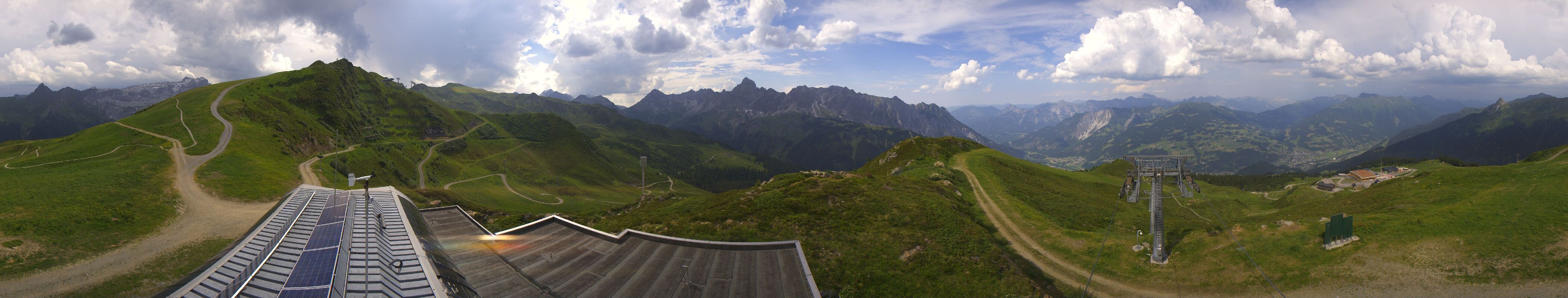 Archived image Webcam Mountain "Hüttenkopf", Vorarlberg