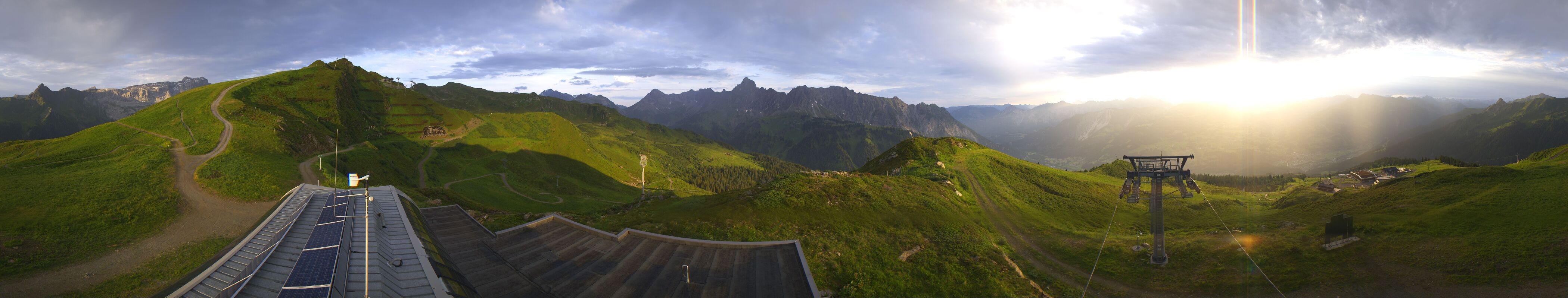 Archiv Foto Webcam Hüttenkopf, Vorarlberg