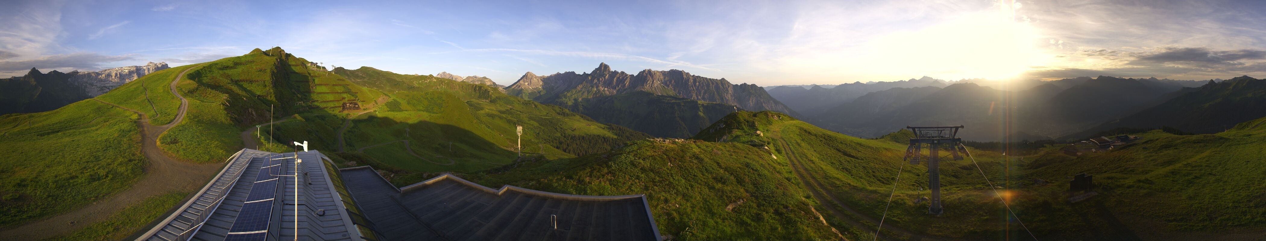 Archiv Foto Webcam Hüttenkopf, Vorarlberg