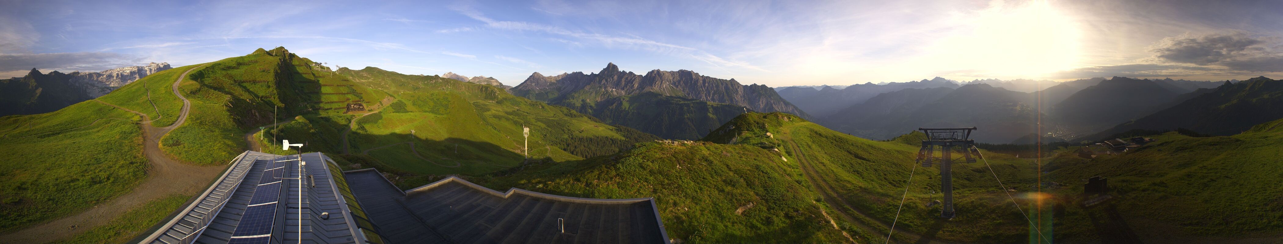 Archiv Foto Webcam Hüttenkopf, Vorarlberg