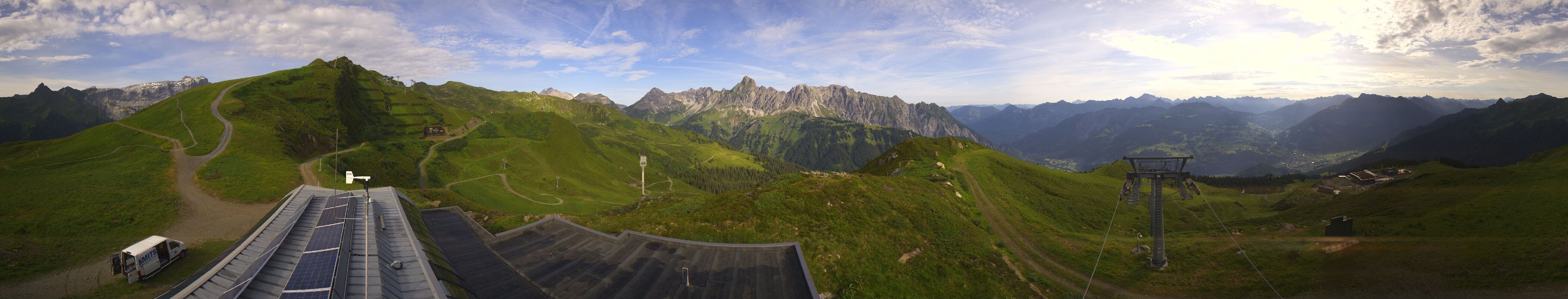 Archiv Foto Webcam Hüttenkopf, Vorarlberg