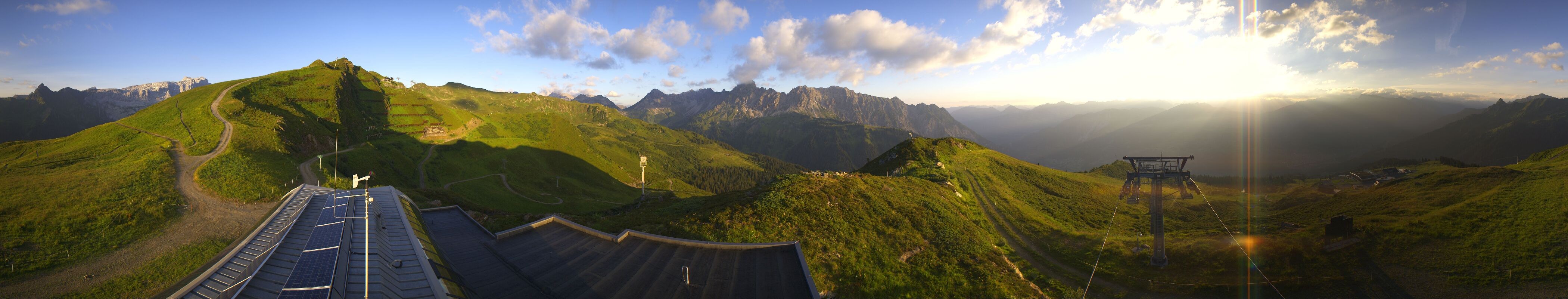Archiv Foto Webcam Hüttenkopf, Vorarlberg