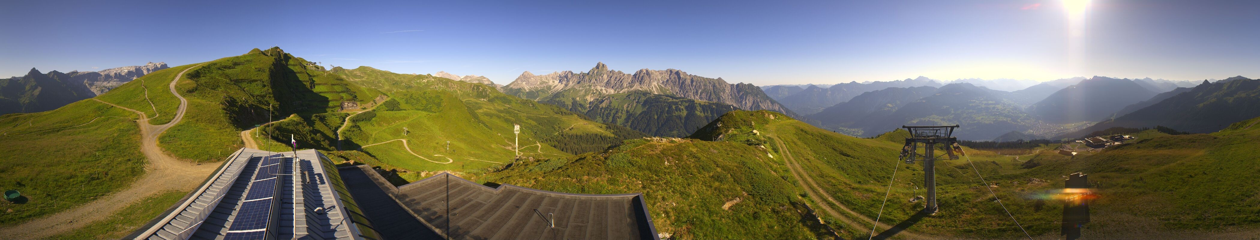Archiv Foto Webcam Hüttenkopf, Vorarlberg